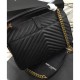 Replica YSL Classic Large Monogram Saint Lauren College Bag Black Replica YSL Classic Large Monogram Saint Lauren College Bag Black