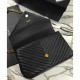 Replica YSL Classic Large Monogram Saint Lauren College Bag Black Replica YSL Classic Large Monogram Saint Lauren College Bag Black