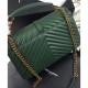 Fake YSL Classic Large Monogram Saint Lauren College Bag Green Replica Replica YSL Classic Large Monogram Saint Lauren College Bag Green
