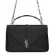 Replica YSL Classic Large Monogram Saint Laurent College Bag Black