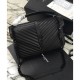Replica YSL Classic Large Monogram Saint Laurent College Bag Black Replica YSL Classic Large Monogram Saint Laurent College Bag Black