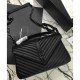 Replica YSL Classic Large Monogram Saint Laurent College Bag Black Replica YSL Classic Large Monogram Saint Laurent College Bag Black