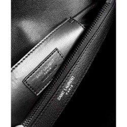 Replica YSL Classic Large Monogram Saint Laurent College Bag Black
