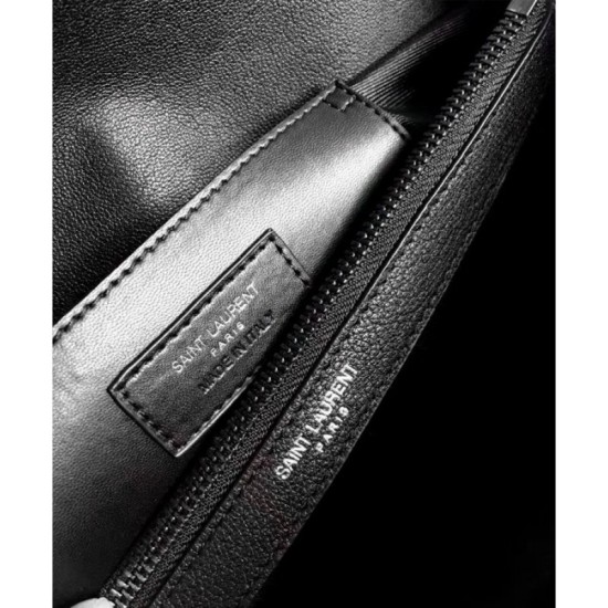 Replica YSL Classic Large Monogram Saint Laurent College Bag Black Replica YSL Classic Large Monogram Saint Laurent College Bag Black