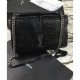 Replica YSL Classic Large Monogram Saint Laurent College Bag Black