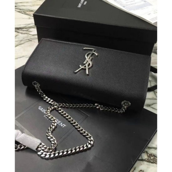Replica YSL Classic Medium KATE Monogram Saint Lauren Satchel Black Replica YSL Classic Medium KATE Monogram Saint Lauren Satchel Black