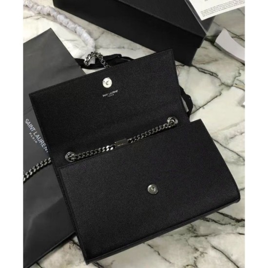 Replica YSL Classic Medium KATE Monogram Saint Lauren Satchel Black Replica YSL Classic Medium KATE Monogram Saint Lauren Satchel Black