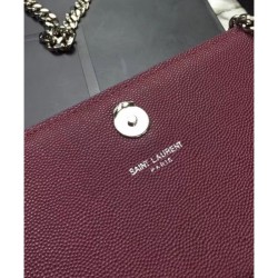 Replica YSL Classic Medium KATE Monogram Saint Lauren Satchel Mauve