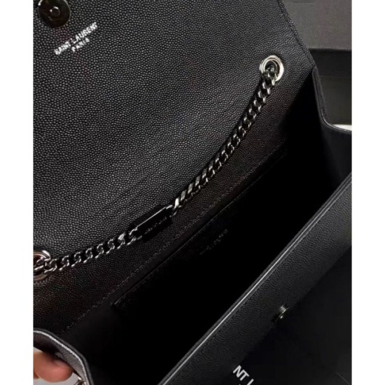 Replica YSL Classic Medium KATE Monogram SAINT LAURENT Satchel Black Fake YSL Classic Medium KATE Monogram SAINT LAURENT Satchel Black Replica