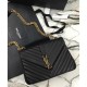 Replica YSL Classic Medium Monogram Saint Lauren College Bag Black Replica YSL Classic Medium Monogram Saint Lauren College Bag Black