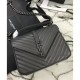 Replica YSL Classic Medium Monogram Saint Lauren College Bag Gray Replica YSL Classic Medium Monogram Saint Lauren College Bag Gray