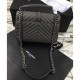 Replica YSL Classic Medium Monogram Saint Lauren College Bag Gray Replica YSL Classic Medium Monogram Saint Lauren College Bag Gray