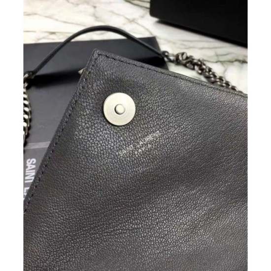 Replica YSL Classic Medium Monogram Saint Lauren College Bag Gray Replica YSL Classic Medium Monogram Saint Lauren College Bag Gray