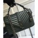 Replica YSL Classic Medium Monogram Saint Lauren College Bag Green