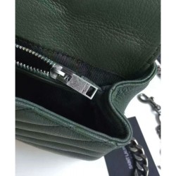 Replica YSL Classic Medium Monogram Saint Lauren College Bag Green