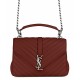 Replica YSL Classic Medium Monogram Saint Lauren College Bag Mauve Replica YSL Classic Medium Monogram Saint Lauren College Bag Mauve