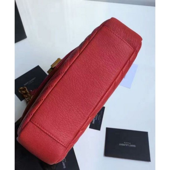 Replica YSL Classic Medium Monogram Saint Lauren College Bag Red Replica YSL Classic Medium Monogram Saint Lauren College Bag Red
