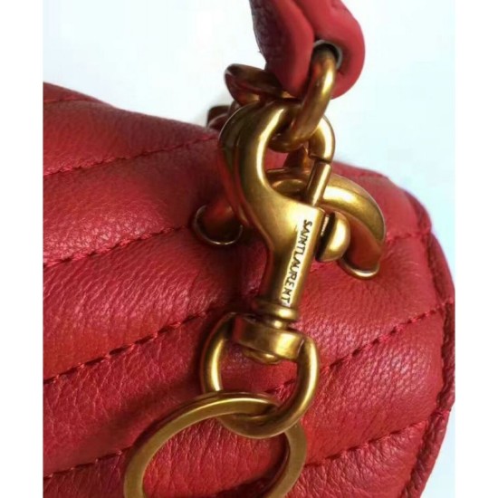 Replica YSL Classic Medium Monogram Saint Lauren College Bag Red Replica YSL Classic Medium Monogram Saint Lauren College Bag Red