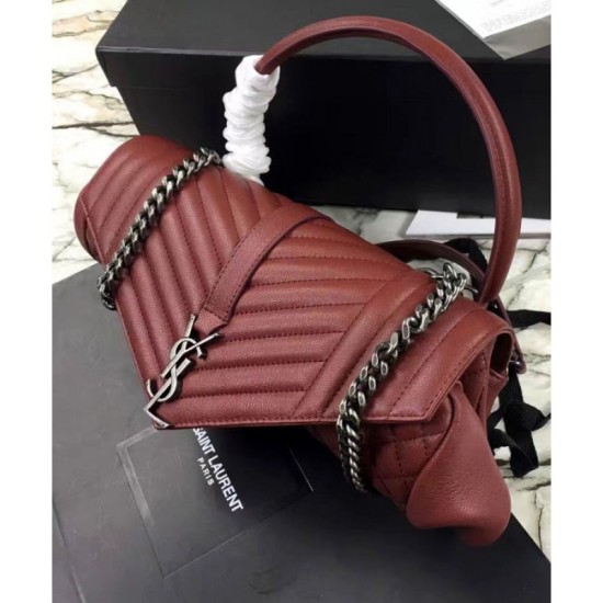 Replica YSL Large Monogram Envelope Satchel Mauve Replica YSL Large Monogram Envelope Satchel Mauve