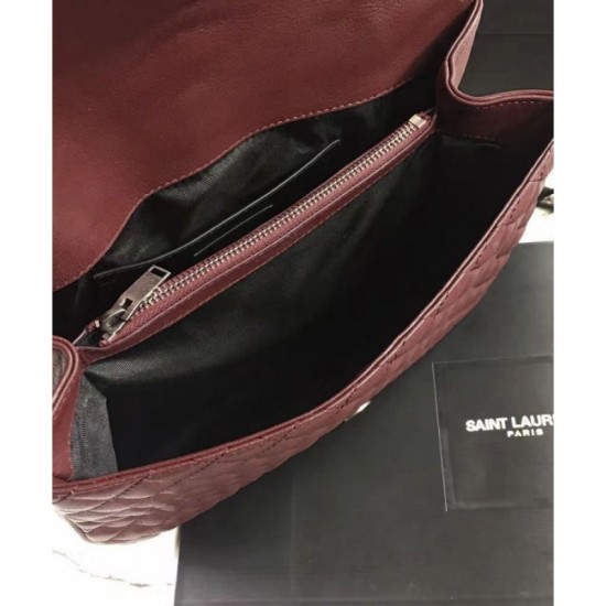 Replica YSL Large Monogram Envelope Satchel Mauve Replica YSL Large Monogram Envelope Satchel Mauve