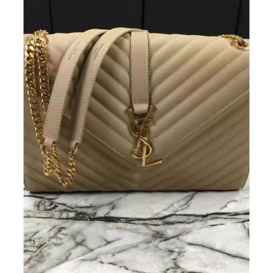 Replica YSL Large Monogram Satchel Apricot Replica YSL Large Monogram Satchel Apricot