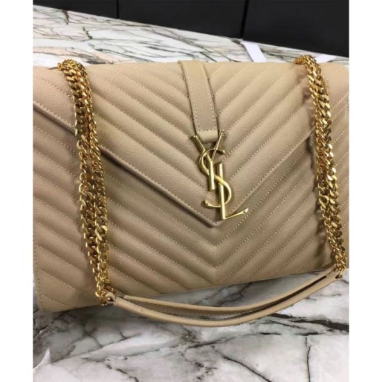 Replica YSL Large Monogram Satchel Apricot Replica YSL Large Monogram Satchel Apricot