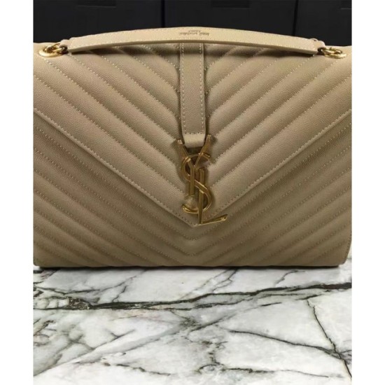 Replica YSL Large Monogram Satchel Apricot Replica YSL Large Monogram Satchel Apricot