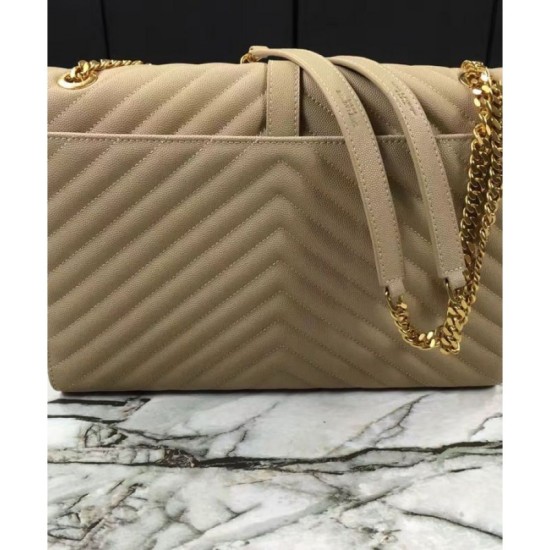 Replica YSL Large Monogram Satchel Apricot Replica YSL Large Monogram Satchel Apricot