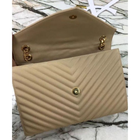Replica YSL Large Monogram Satchel Apricot Replica YSL Large Monogram Satchel Apricot