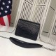 Fake YSL Saint Laurent Medium Sunset Monogram Crocodile Pattern Black Replica Replica YSL Saint Laurent Medium Sunset Monogram Crocodile Pattern Black