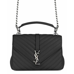 Replica YSL Classic Medium Monogram Saint Lauren College Bag Black