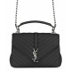 Replica YSL Classic Medium Monogram Saint Lauren College Bag Black Replica YSL Classic Medium Monogram Saint Lauren College Bag Black