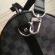 Replica Louis Vuitton Keepall Bandoulière 55 Damier Graphite N41413