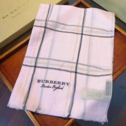 Replica Burberry Lurex Thread Color Block Check Cashmere Scarf 90 x 200