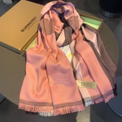 Fake Burberry classic check diamond pattern cashmere scarf 70 x 200 Replica