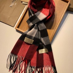 Fake Burberry Classic Medium Check Cashmere Shawl 40 x 180 Replica