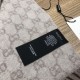 Fake Gucci classic double-faced cashmere scarf Gray Replica