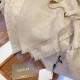 Replica Gucci Wool GG jacquard Double-sided square Scarf Beige