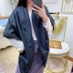 Replica Gucci Wool GG jacquard Double-sided square Scarf Dark Green
