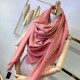 Fake Gucci Wool GG jacquard Double-sided square Scarf Pink Replica