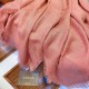 Fake Gucci Wool GG jacquard Double-sided square Scarf Pink Replica