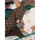 Replica Gucci double heavy wool silk scarf Green