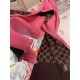 Replica Gucci double heavy wool silk scarf Pink