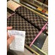 Replica Gucci double heavy wool silk scarf Pink