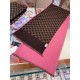 Replica Gucci double heavy wool silk scarf Pink
