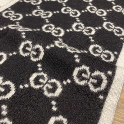 Replica Gucci Classic Wool GG jacquard Scarf Blue Replica Gucci Classic Wool GG jacquard Scarf Blue