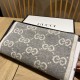 Replica Gucci Classic Wool GG jacquard Scarf Gray