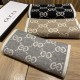 Replica Gucci Classic Wool GG jacquard Scarf Gray