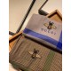 Replica Gucci Small houndstooth cashmere scarf Coffee