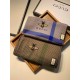 Replica Gucci Small houndstooth cashmere scarf Coffee